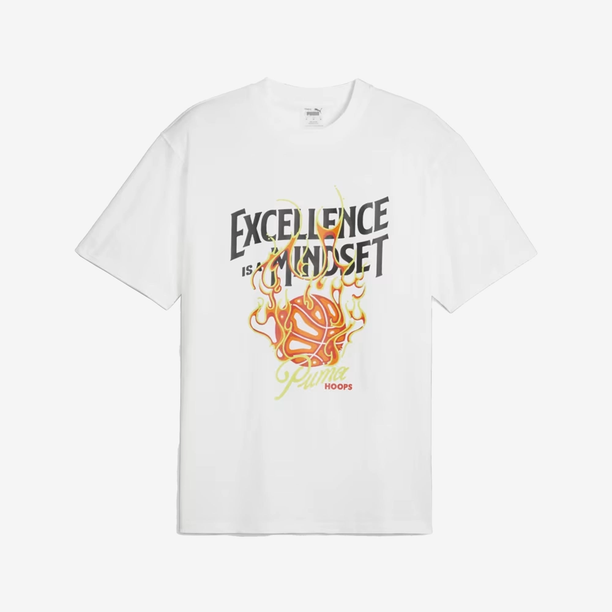 Puma | HOOPS EXCELLENCE BASKETBALL TEE  { WHITE