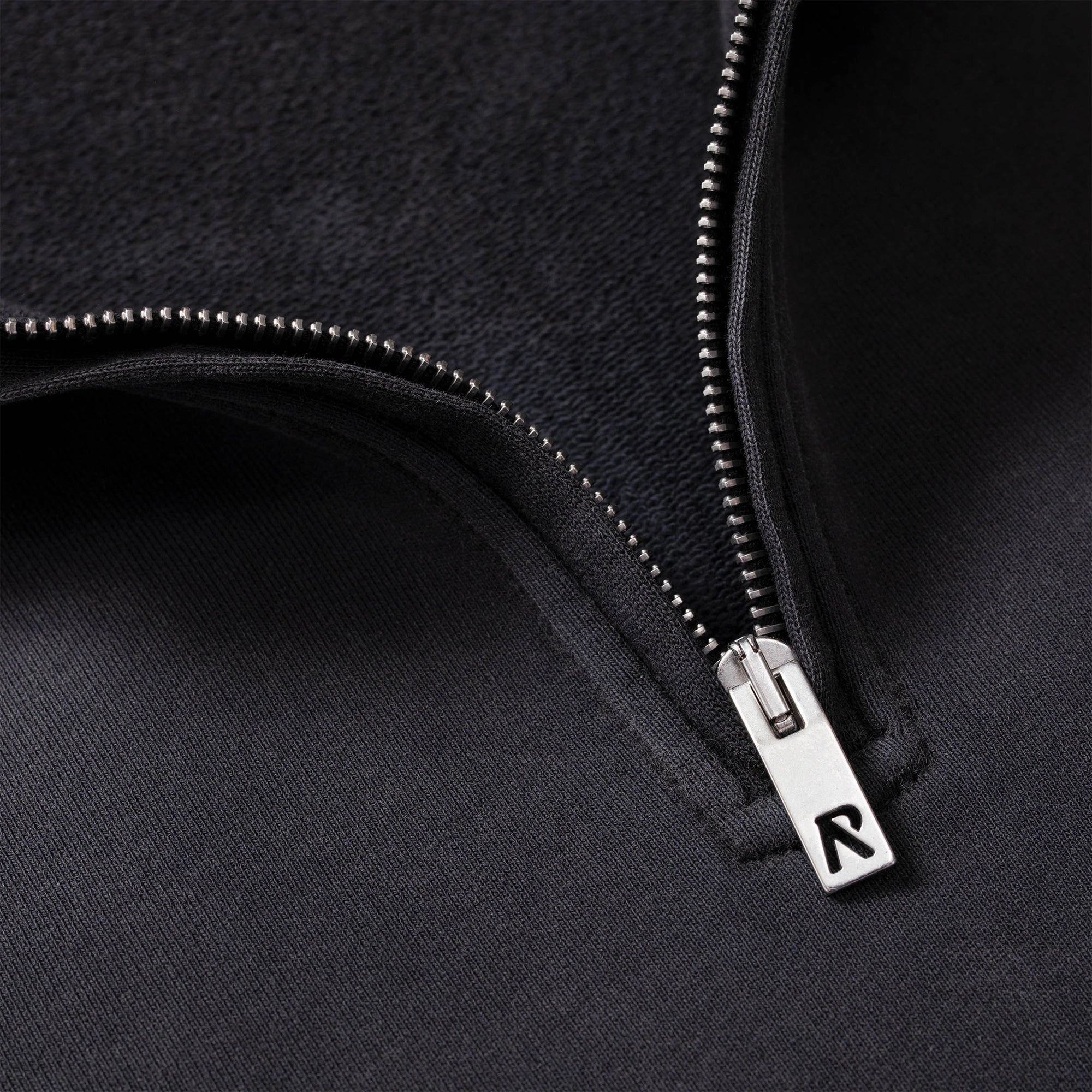 Represent | CLASSIC PARTS QUARTER ZIP  { AGED BLACK