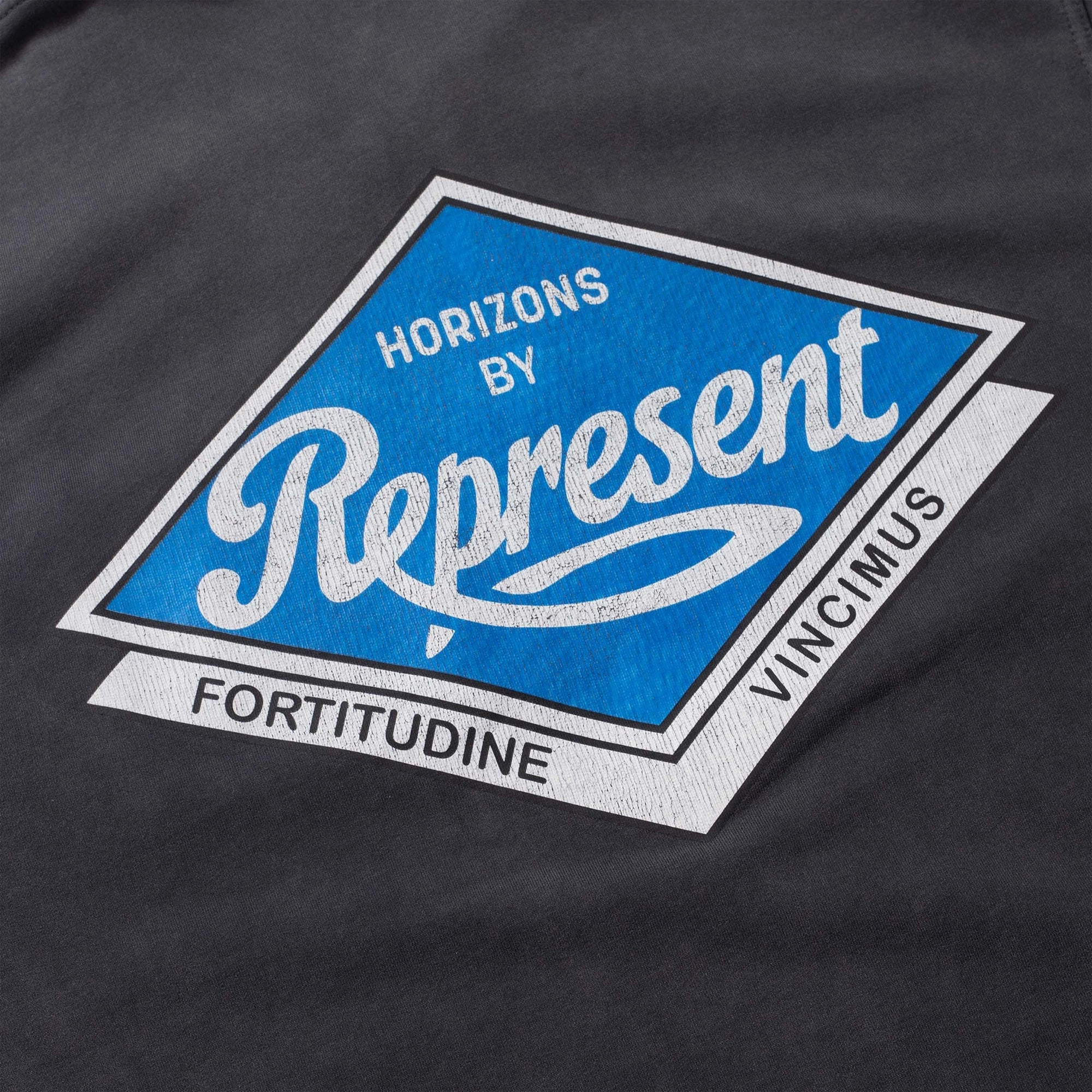 Represent | CLASSIC PARTS QUARTER ZIP  { AGED BLACK