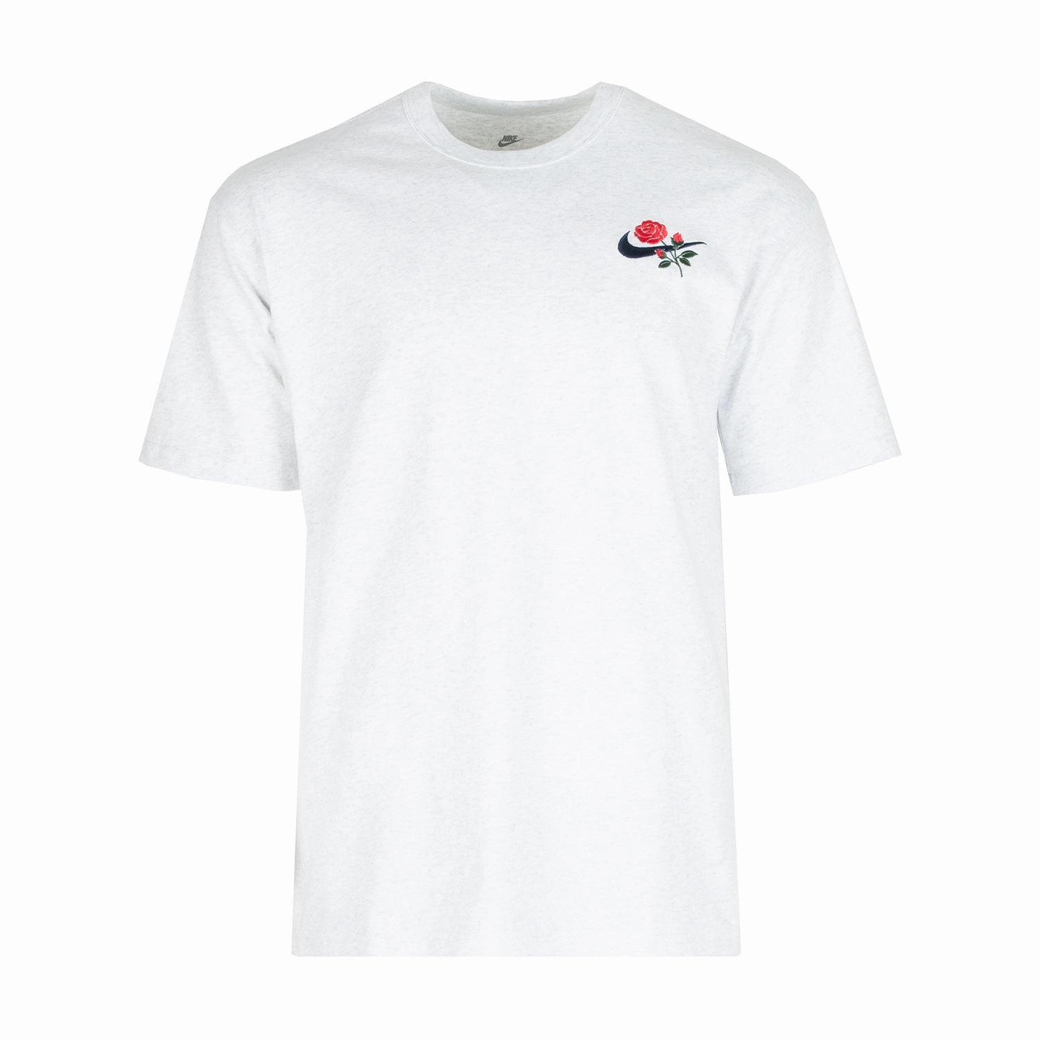 Rose Embroidered Heavyweight Tee - Mens