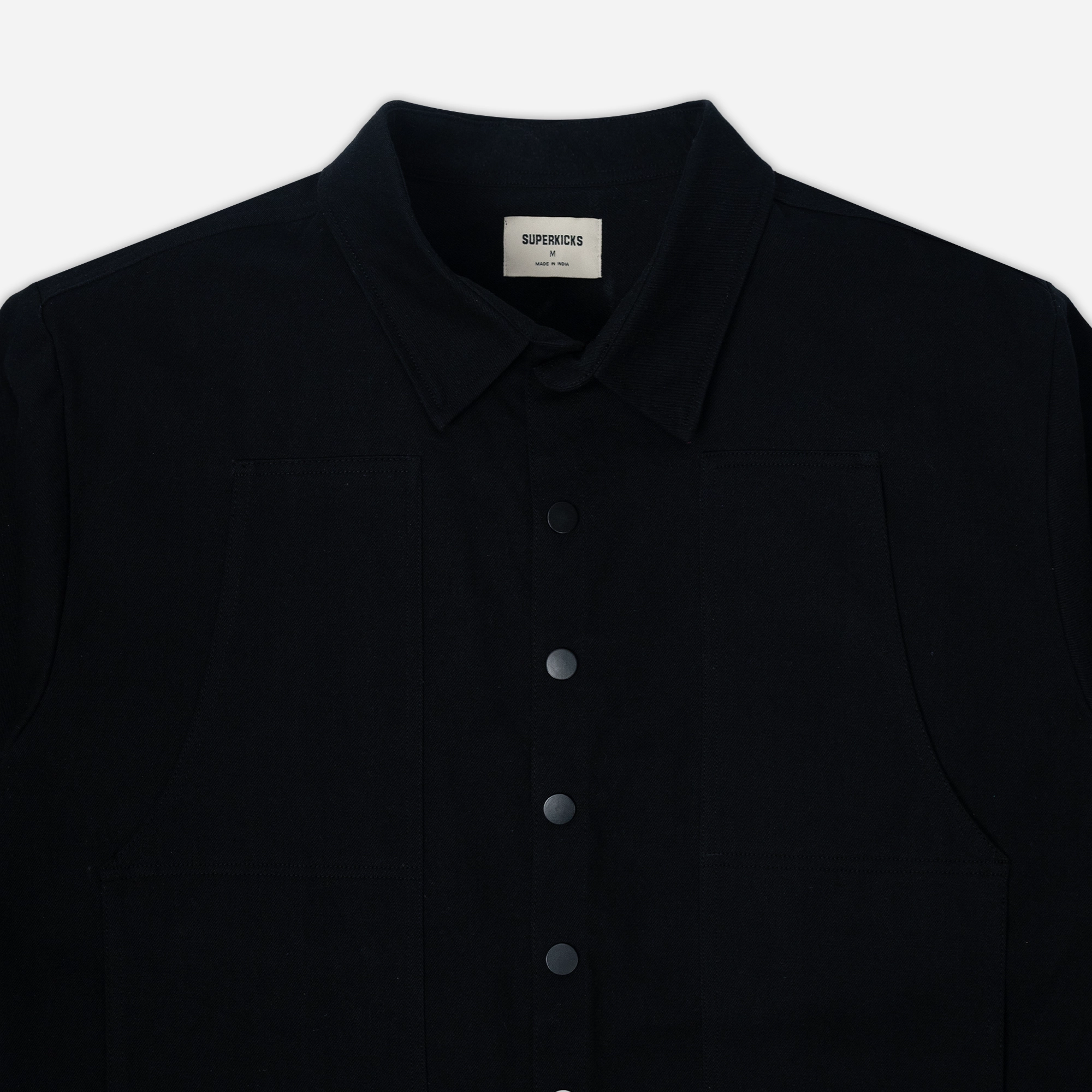 Superkicks | ESSENTIAL CARGO JACKET  { BLACK