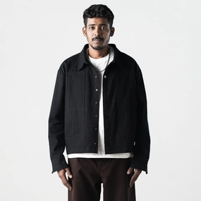 Superkicks | ESSENTIAL CARGO JACKET  { BLACK