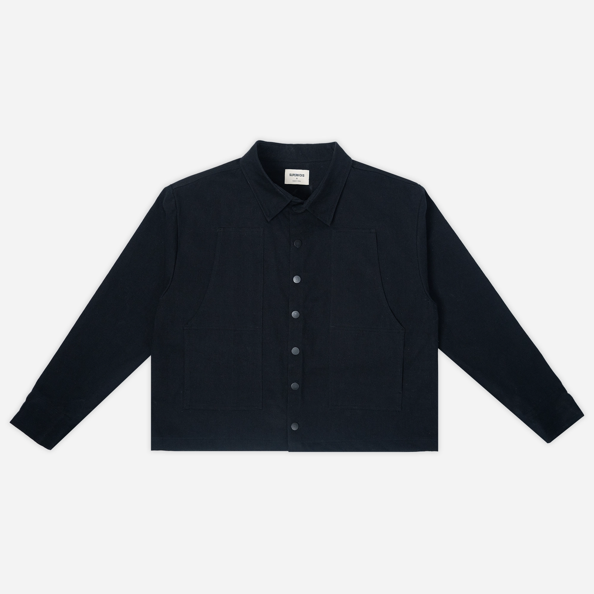 Superkicks | ESSENTIAL CARGO JACKET  { BLACK