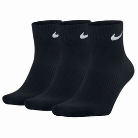 TRAINING ANKLE SOCKS (3 PK) BLACK
