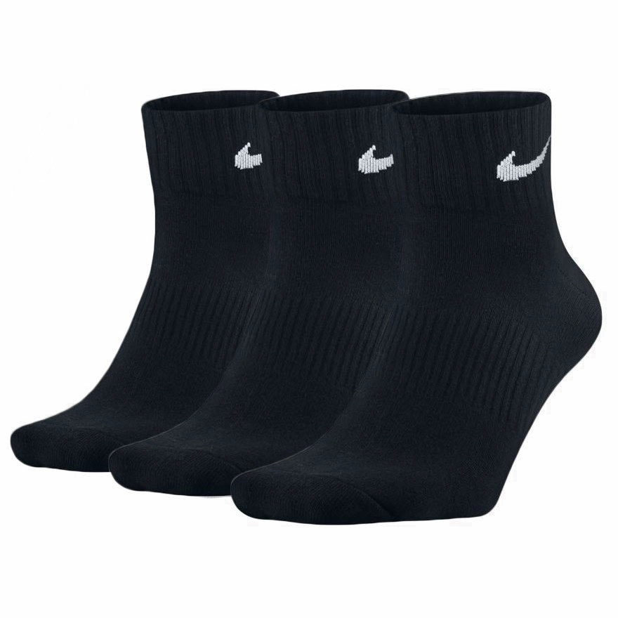 TRAINING ANKLE SOCKS (3 PK) BLACK