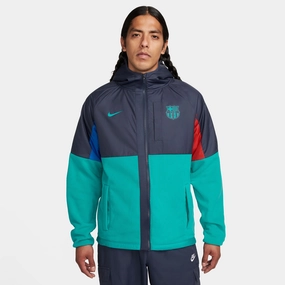Veste Coupe-Vent Barcelone - Bleu/Vert