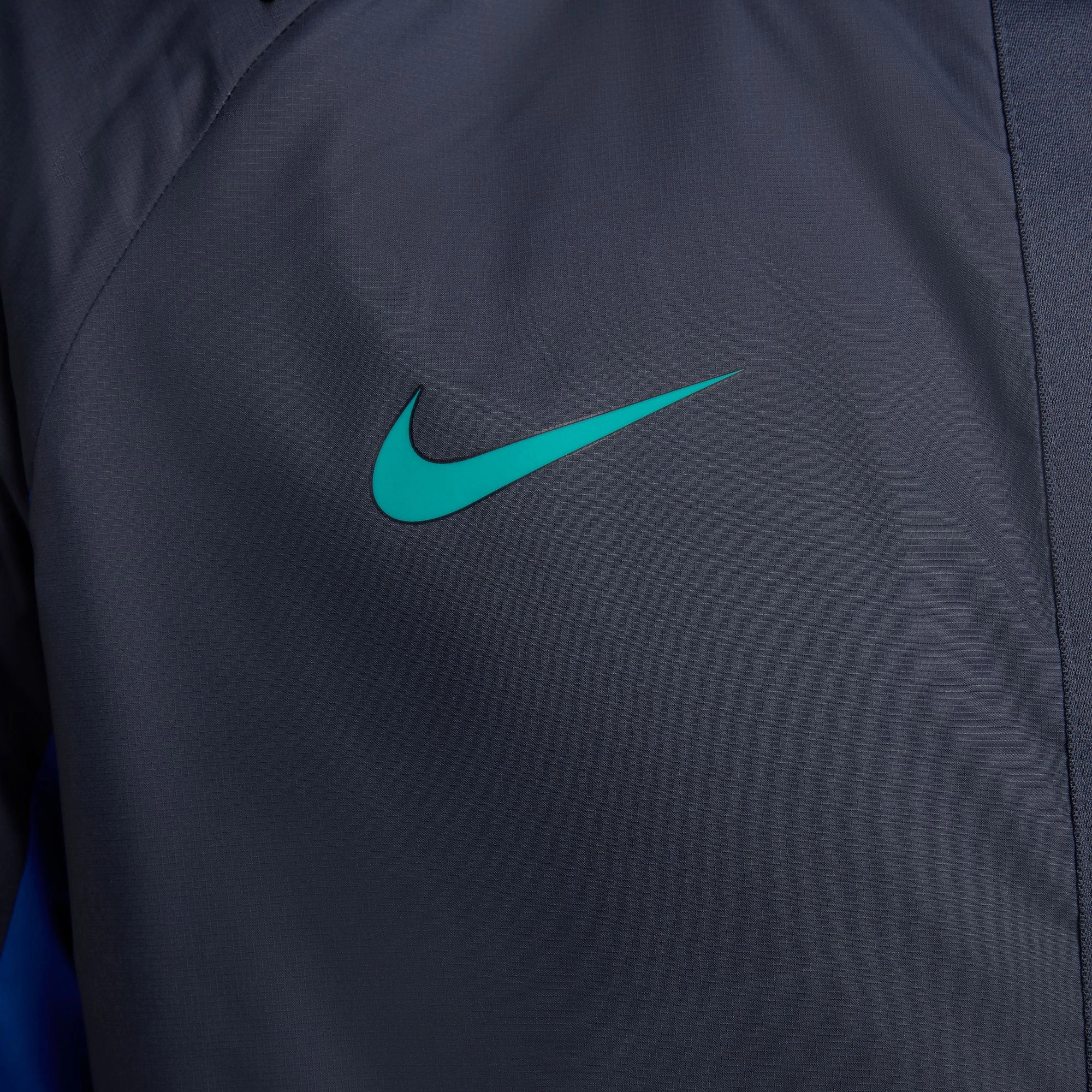 Veste Coupe-Vent Barcelone - Bleu/Vert