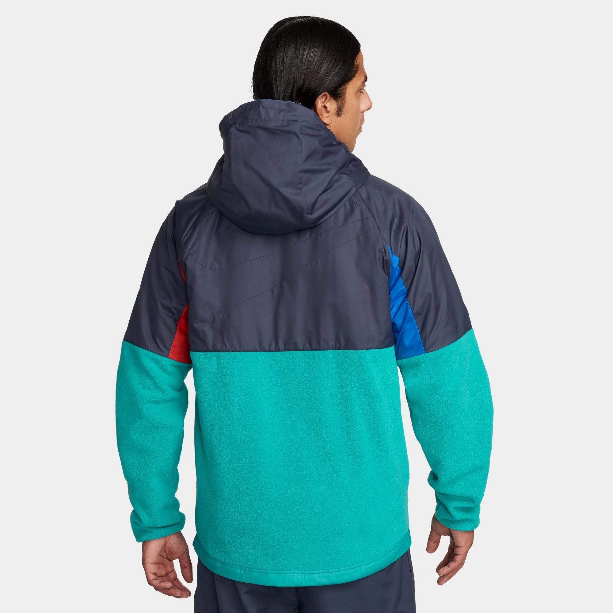 Veste Coupe-Vent Barcelone - Bleu/Vert