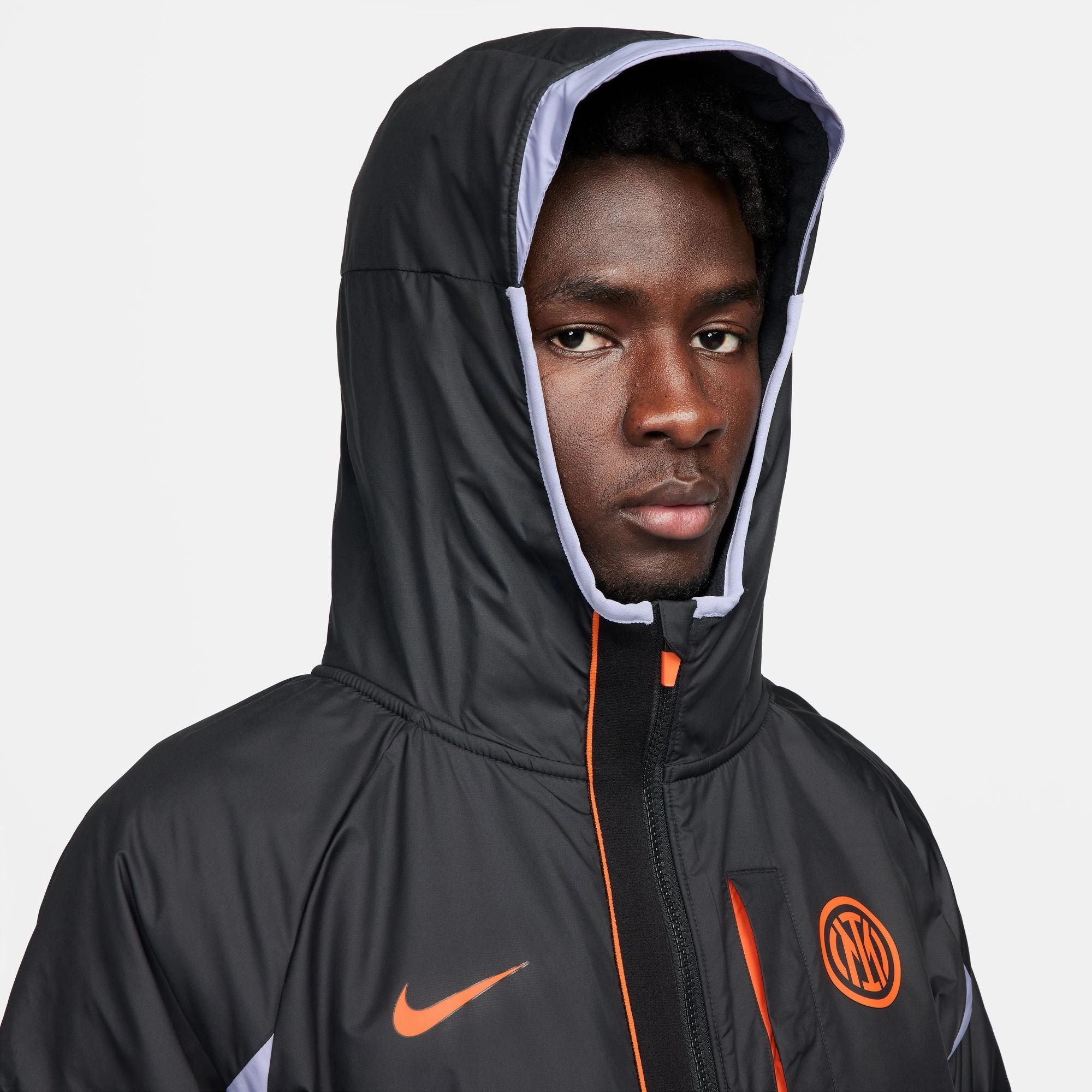 Veste Coupe-vent Inter Milan - Noir/Blanc/Orange