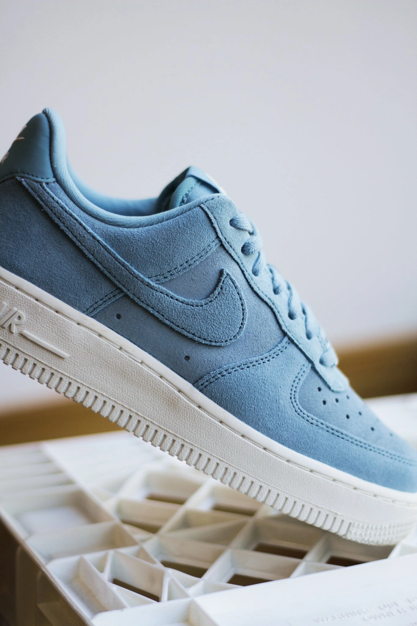 W NIKE AIR FORCE 1 '07 DENIM TURQ/DENIM TURQ-SAIL