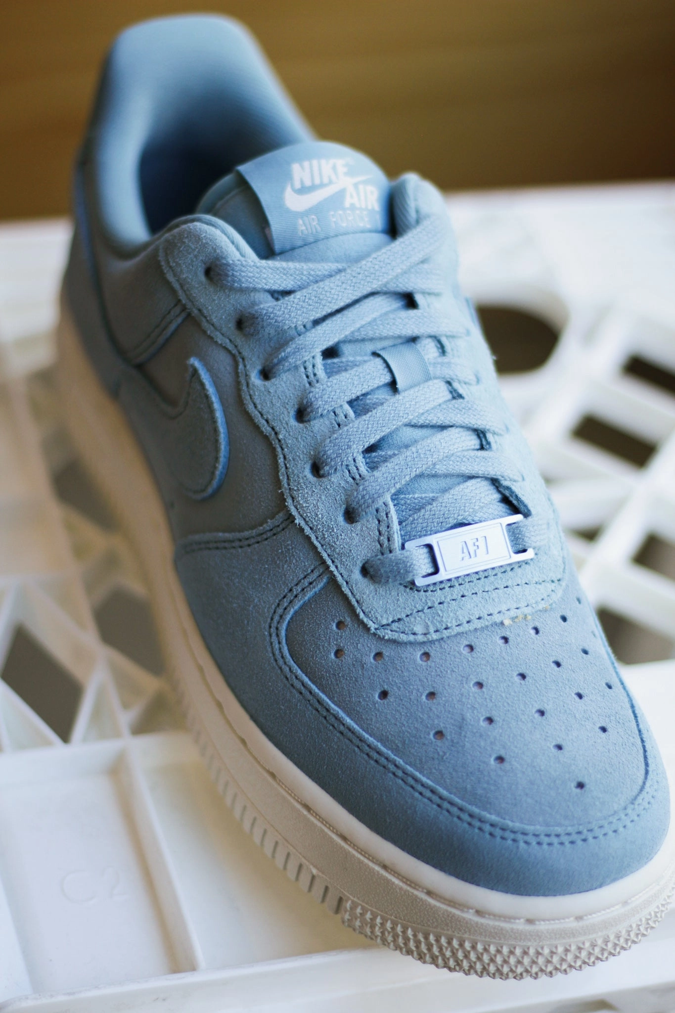 W NIKE AIR FORCE 1 '07 DENIM TURQ/DENIM TURQ-SAIL