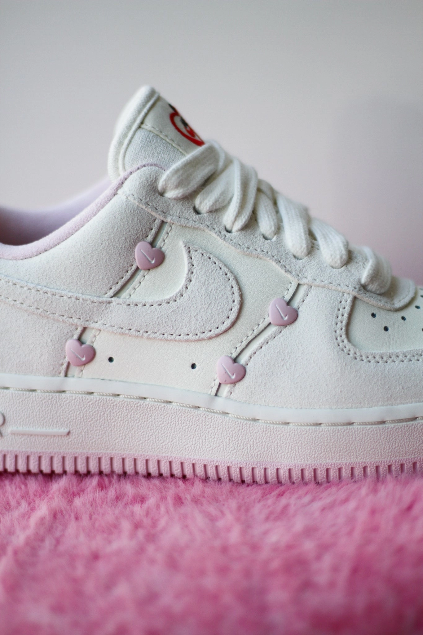 W NIKE AIR FORCE 1 '07 LX SAIL/SAIL-SAIL-PINK FOAM