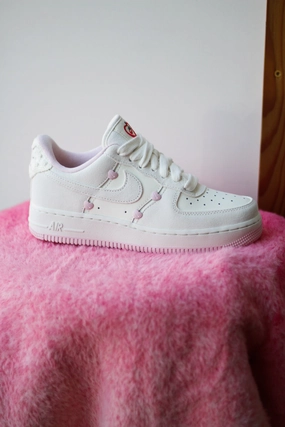W NIKE AIR FORCE 1 '07 LX SAIL/SAIL-SAIL-PINK FOAM