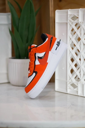 W NIKE AIR FORCE 1 SHADOW RUSH ORANGE