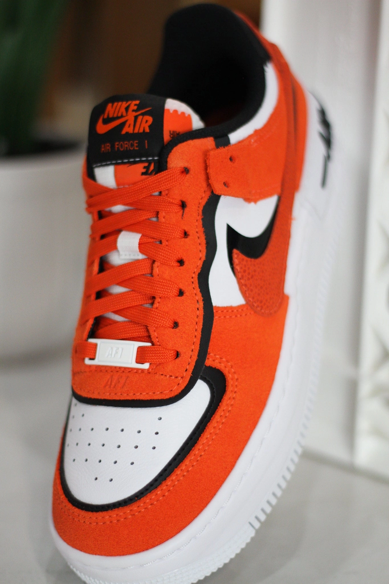 W NIKE AIR FORCE 1 SHADOW RUSH ORANGE