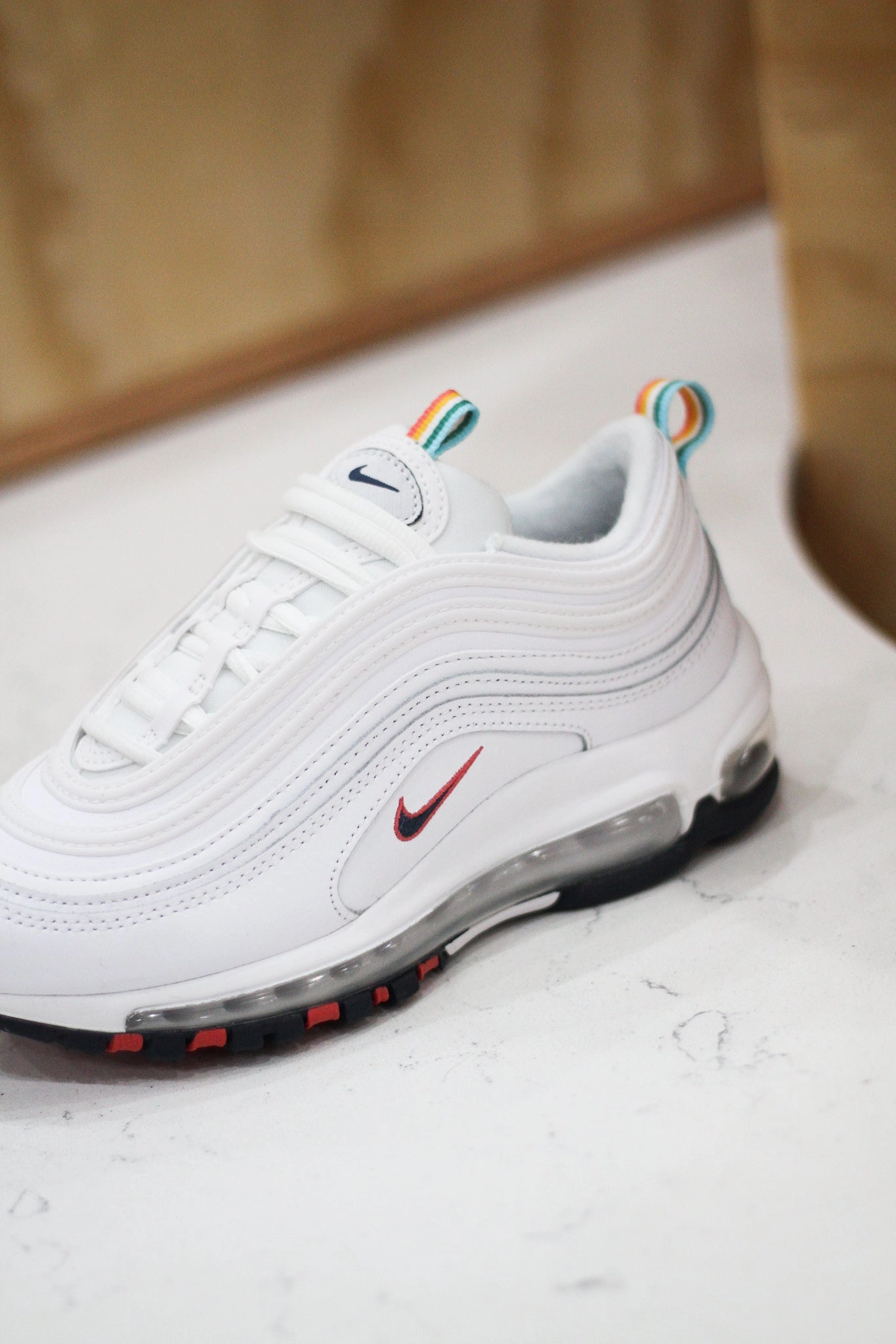 W NIKE AIR MAX 97 WHITE/THUNDER BLUE