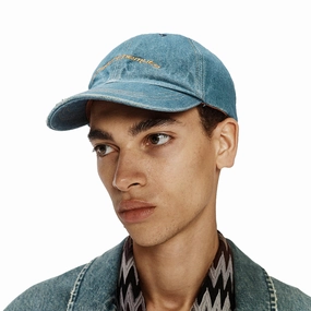 Washed Denim Cap 'Blue'