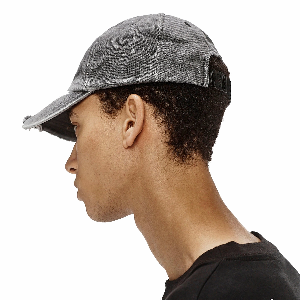 Washed Denim Cap 'Dark Grey'