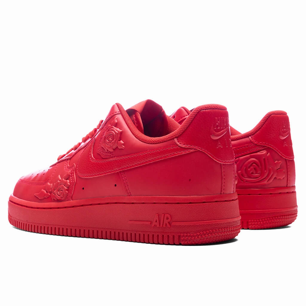 Women's Air Force 1 '07 'Red Roses' - University Red/University Red