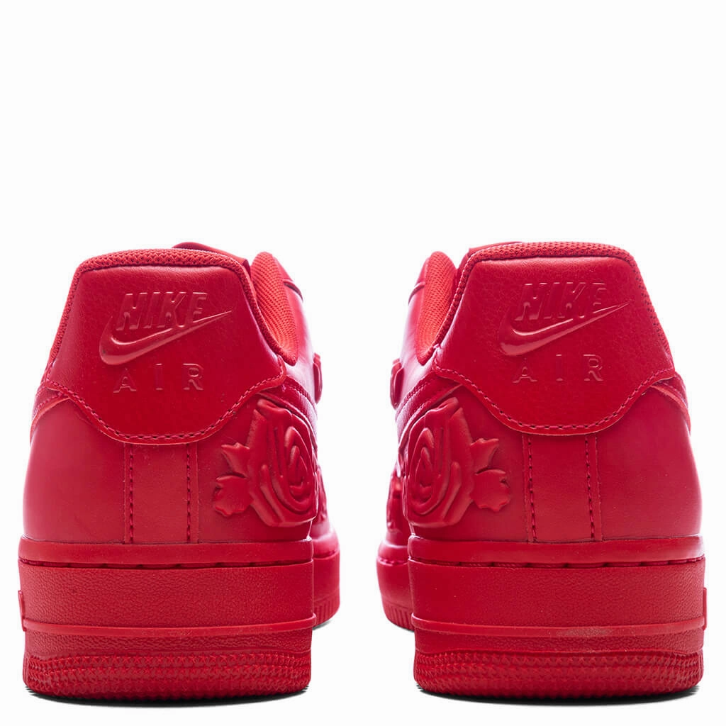 Women's Air Force 1 '07 'Red Roses' - University Red/University Red
