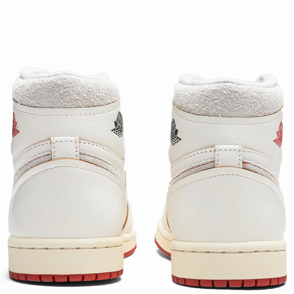 Women's Air Jordan 1 High OG 'Rare Air' - Sail/Cinnabar/Light Bone