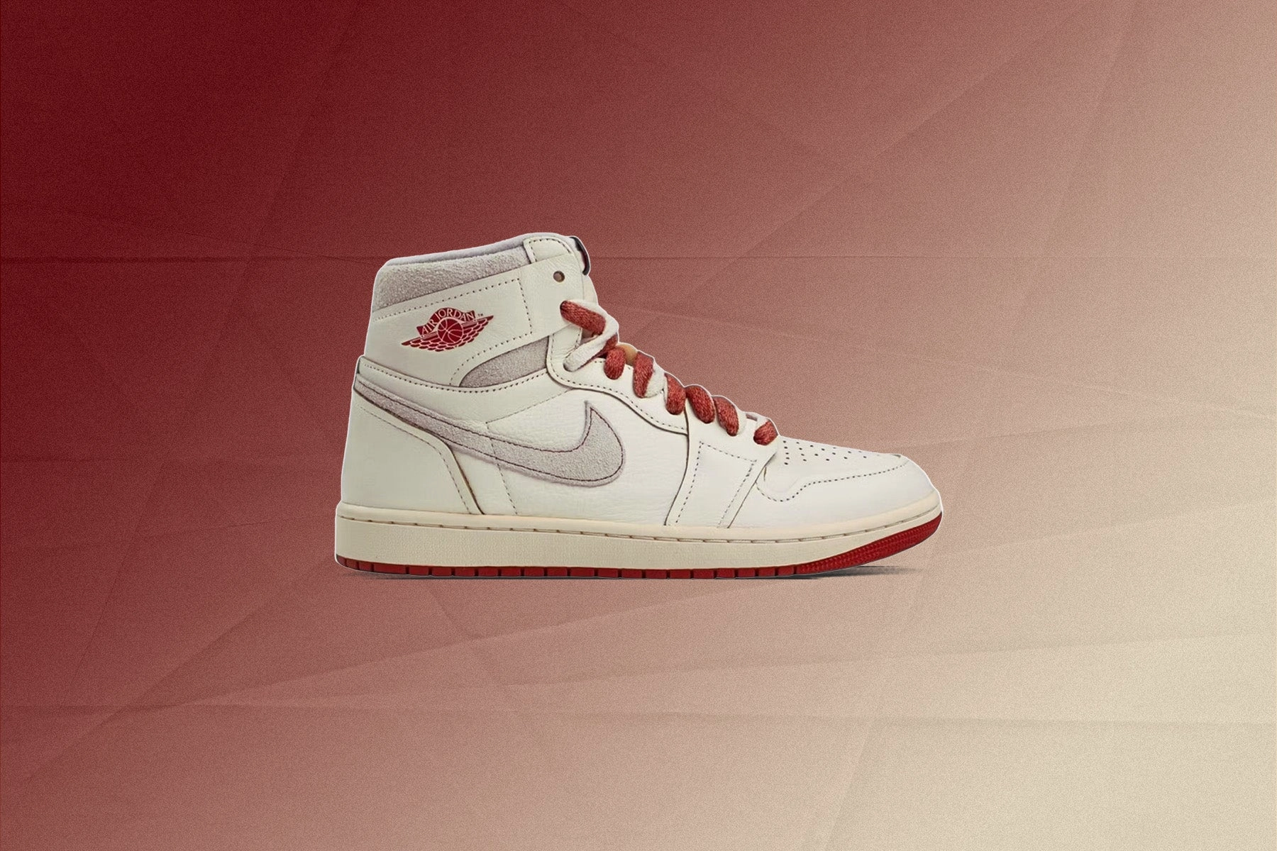 Women's Air Jordan 1 High OG 'Rare Air' - Sail/Cinnabar/Light Bone