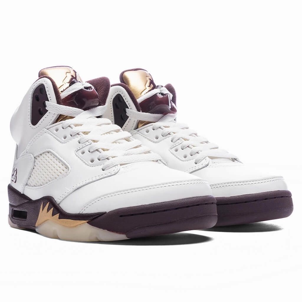 Women's Air Jordan 5 Retro 'Earth' - Earth/Metallic Gold/Sail/Muslin