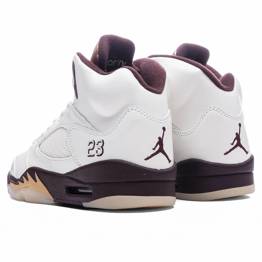 Women's Air Jordan 5 Retro 'Earth' - Earth/Metallic Gold/Sail/Muslin