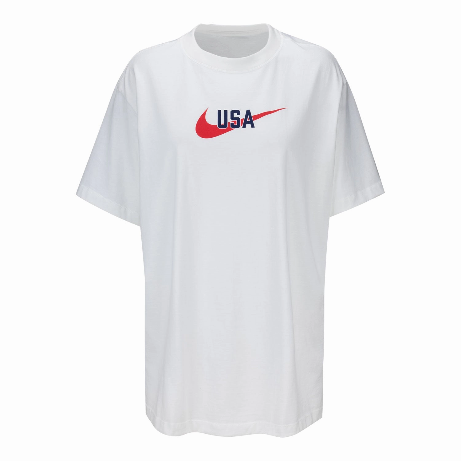 Women's Nike USA Swoosh White Tee