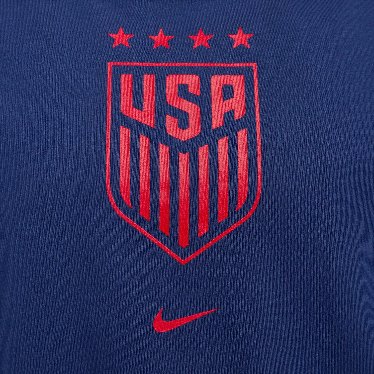 Women's Nike USWNT Crest Blue Tee