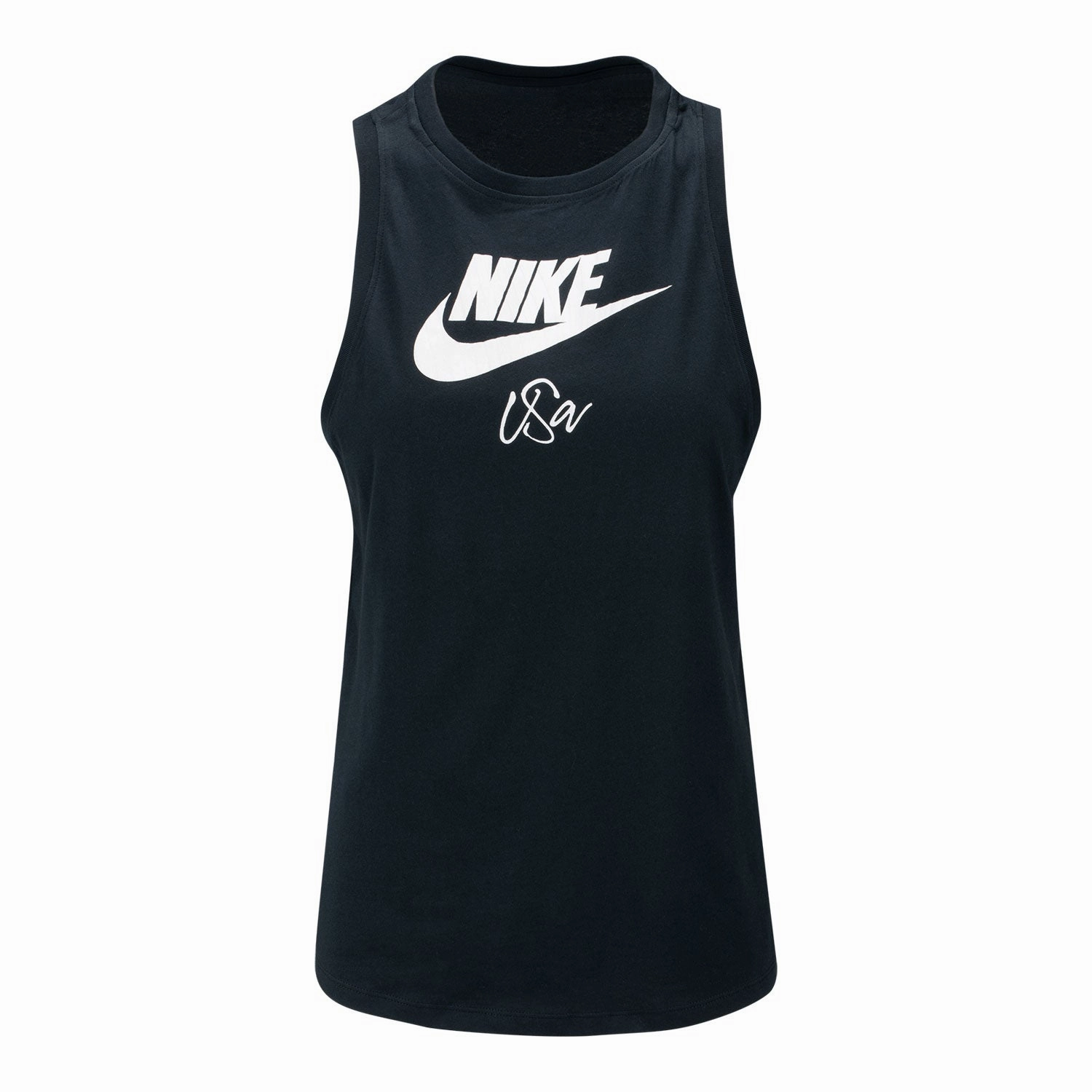 Women's Nike USWNT Futura Black Tank Top