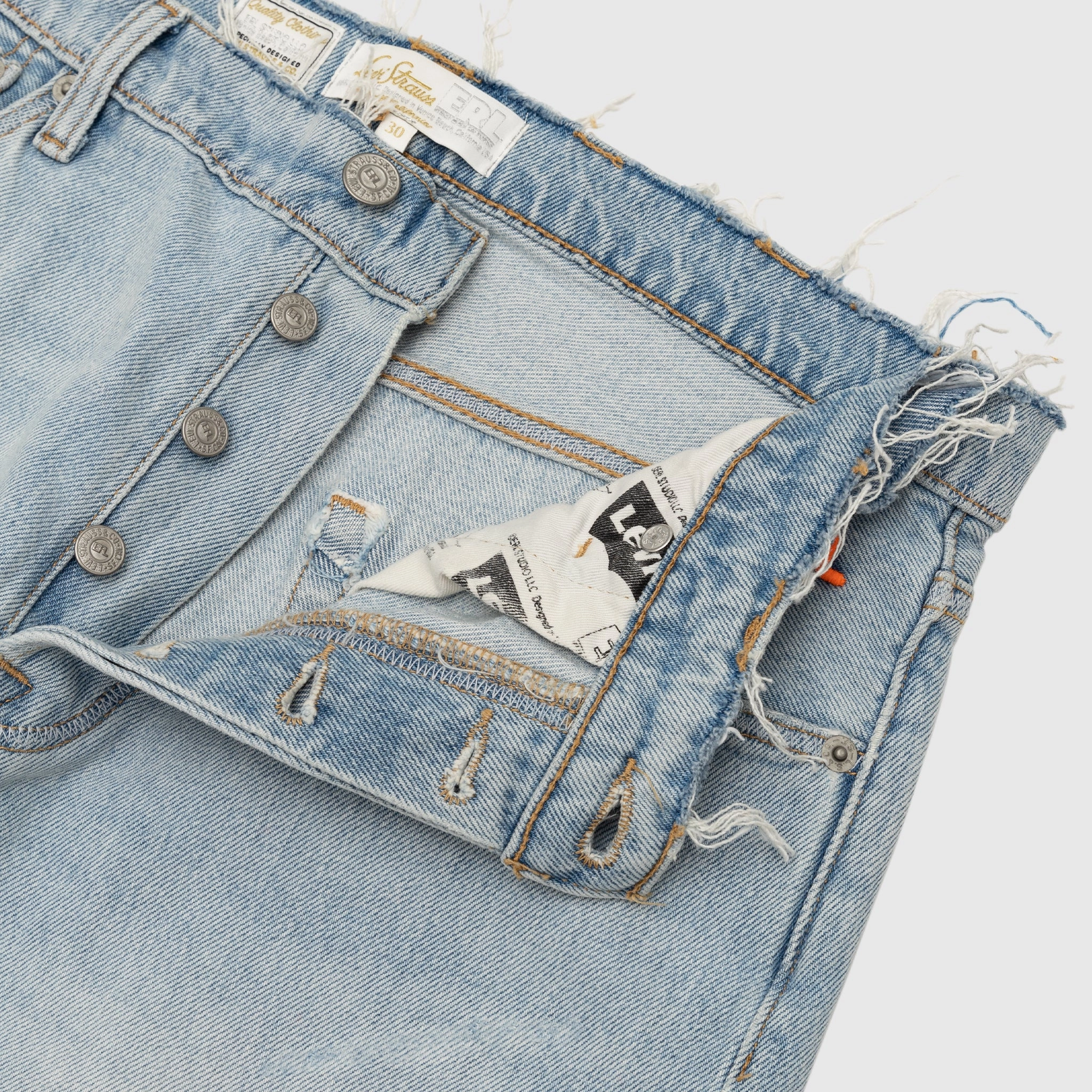 X LEVIS 501 WOVEN DENIM