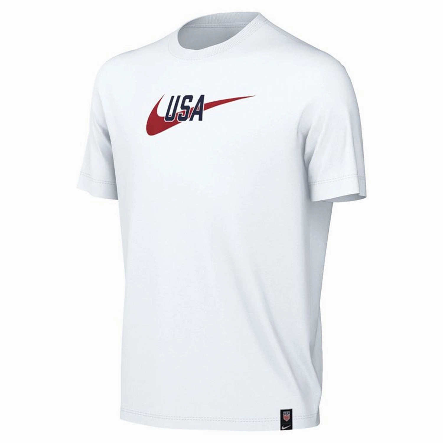 Youth Nike USA Swoosh White Tee